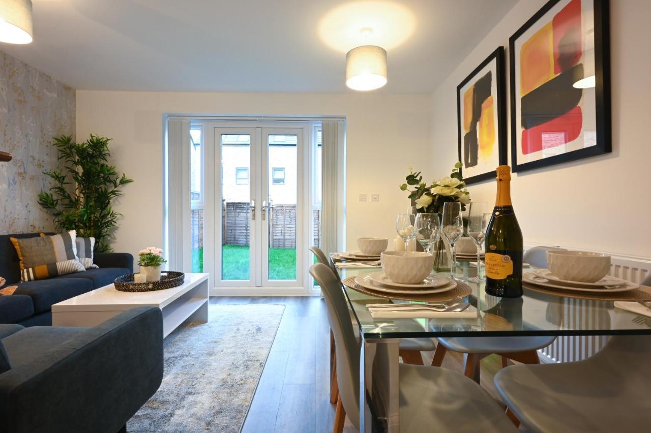 Apartament Luxury 4 Bed House With Gated Parking In The Heart Of Birmingham! Zewnętrze zdjęcie